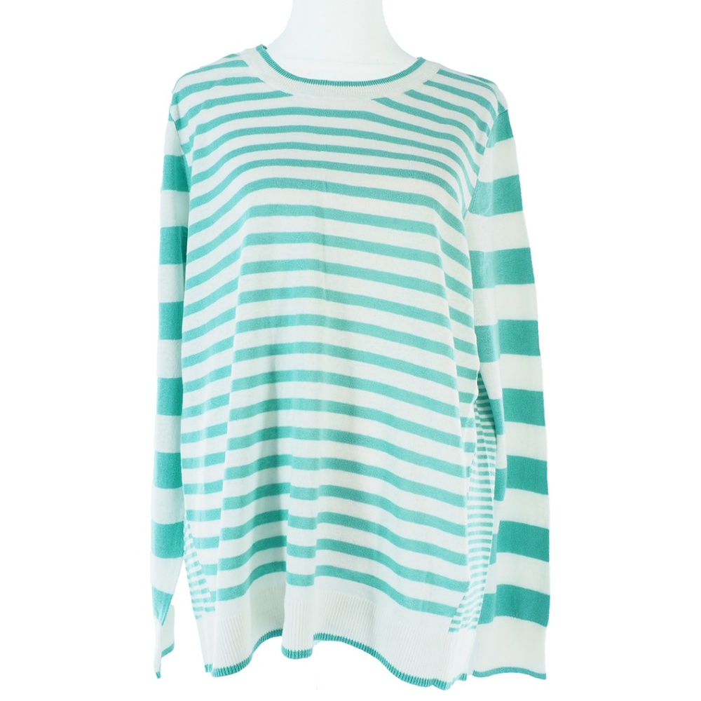 Boden Striped Wide Sleeve Sweater